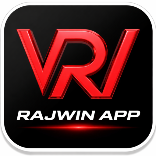 Rajwin game interface showing gameplay on the Rajwin app
